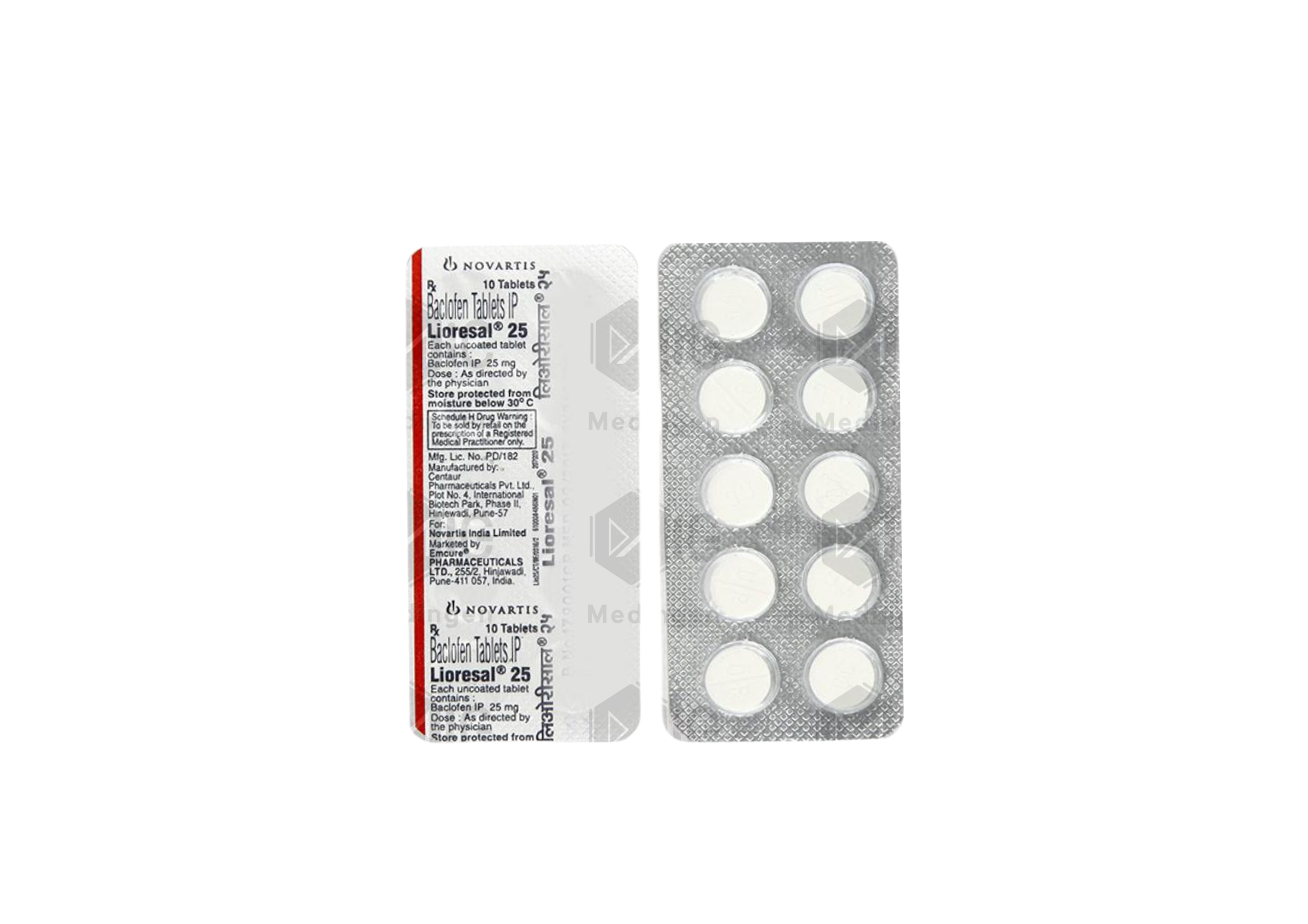 LIORESAL 25MG